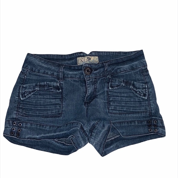 jolt jean shorts